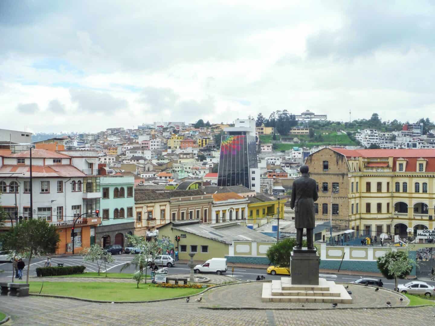 Ecuador Itinerary, View of Quito City