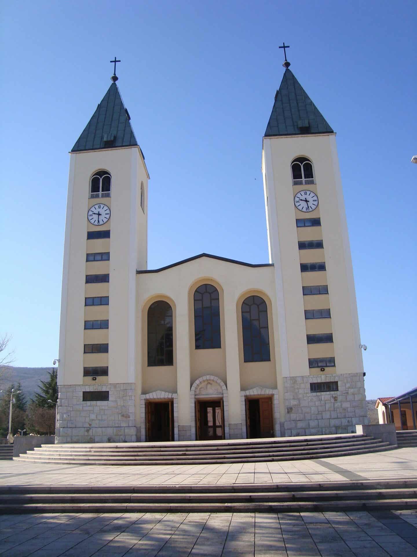 day trip from Mostar, Medjugorje Church