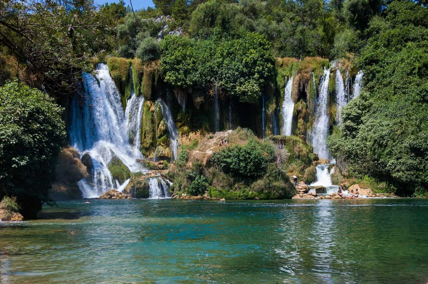 day trip from Mostar, Kravice Waterfall