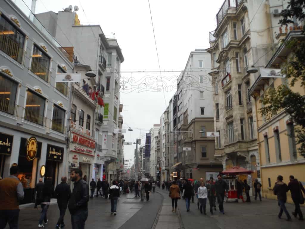 3 days in Istanbul, Istiklal Avenue