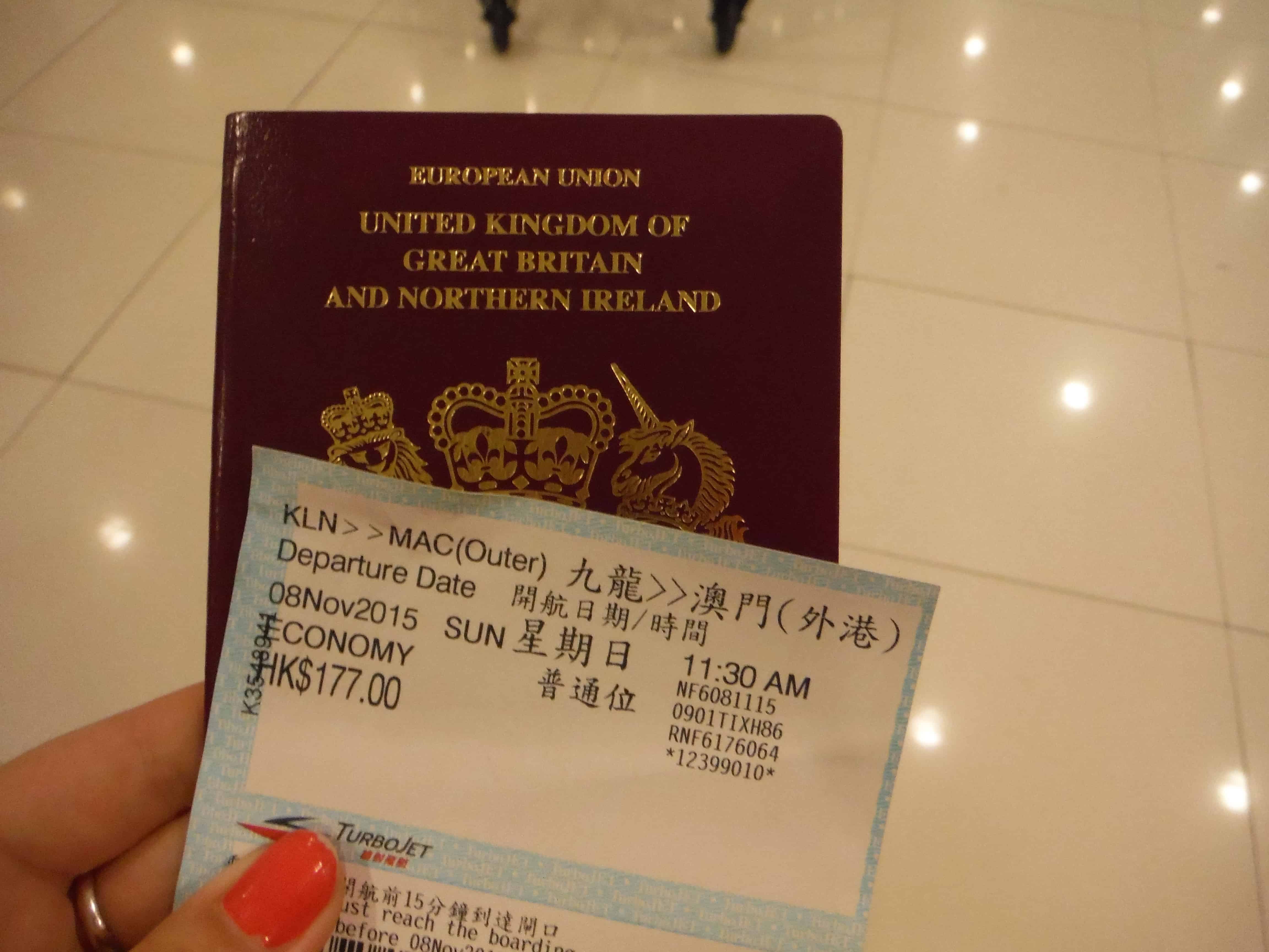 hong kong macau travel permit