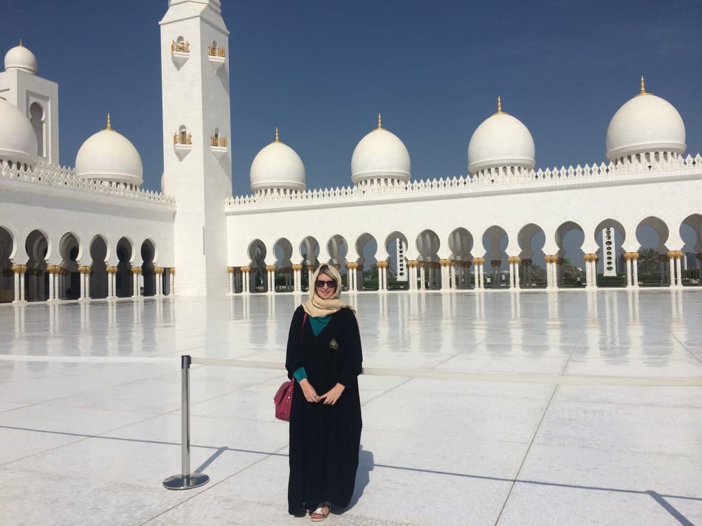 Sheikh Zayed Grand Mosque from Dubai