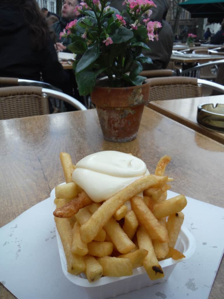 Belgium Fries and Mayo | weekend in Belgium