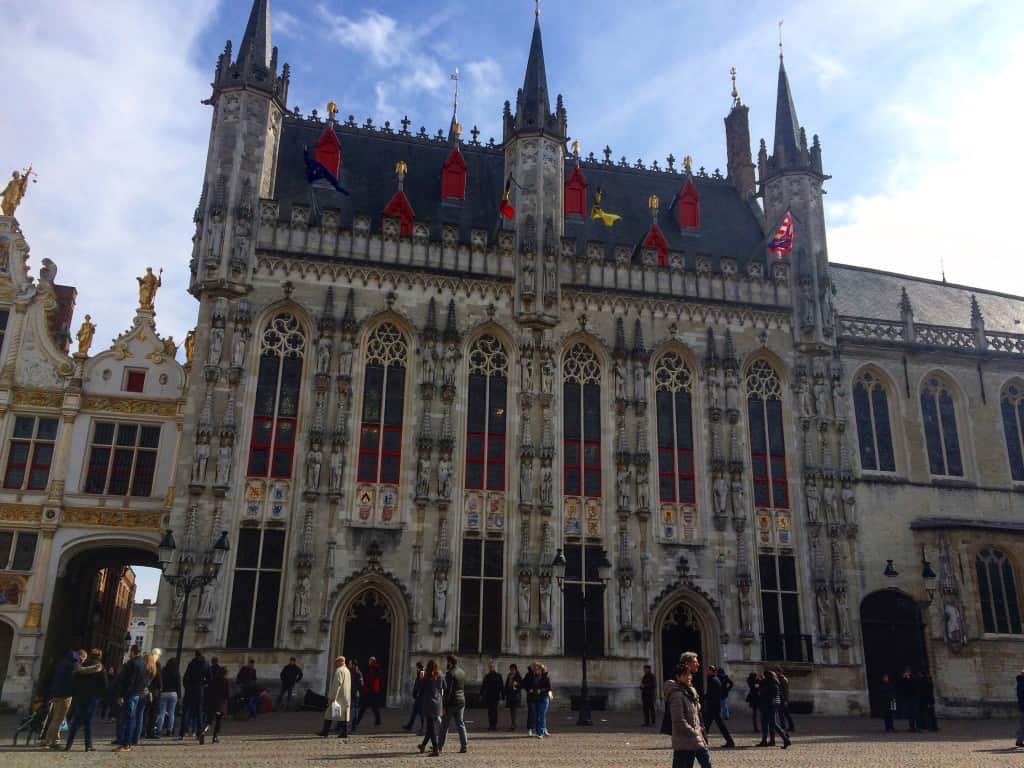 3 days in Belgium, City Hall in Bruges