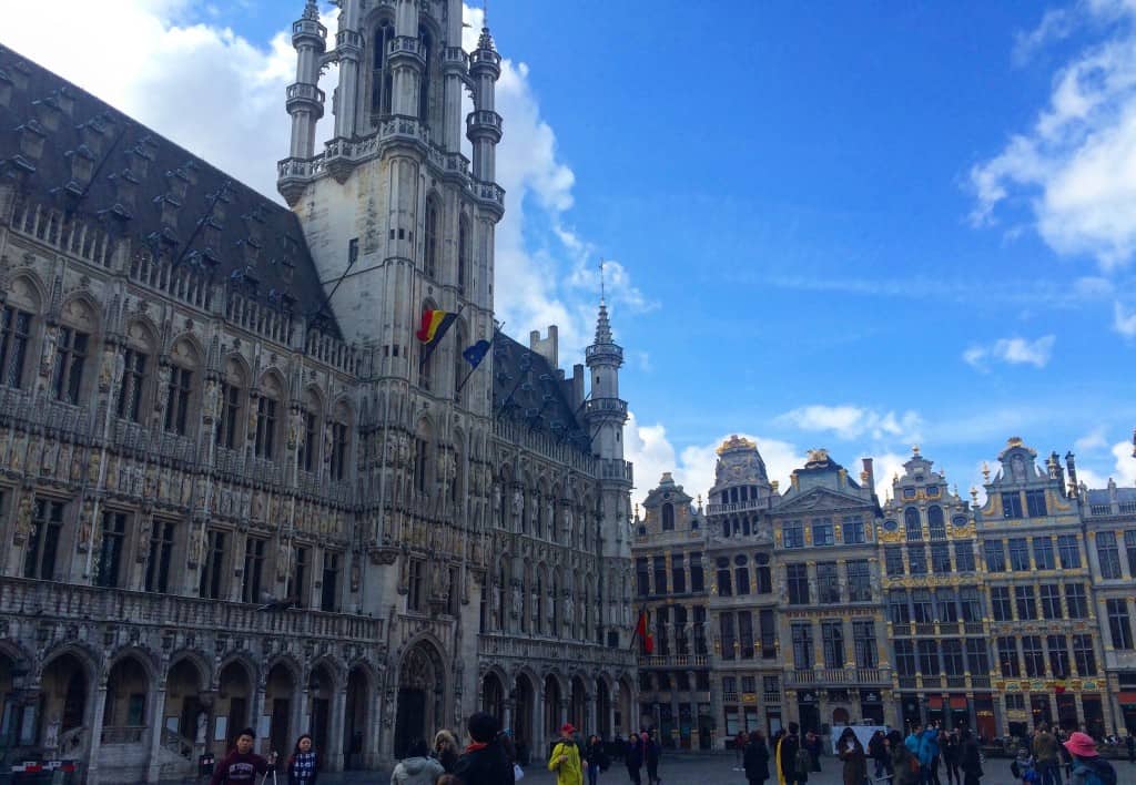 3 days in Belgium, Buildings in Brussel's Grand Place