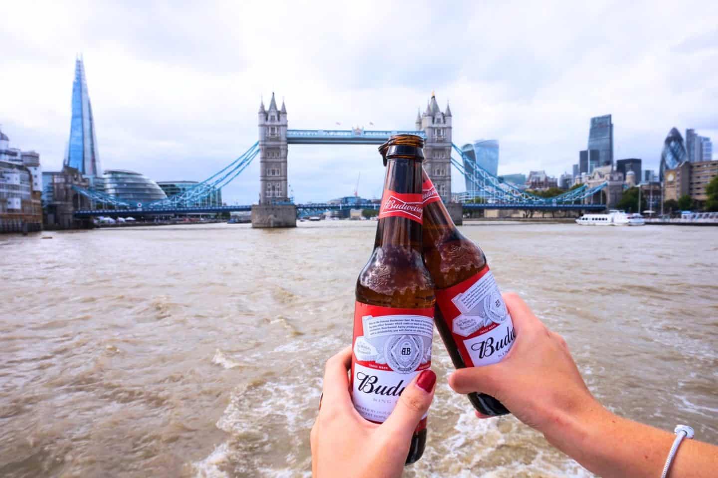 beers on the river thames