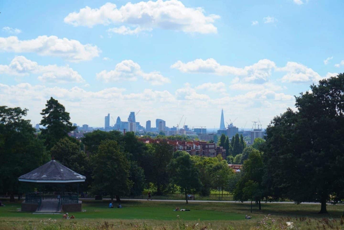 picnic spots in London, hampstead heath