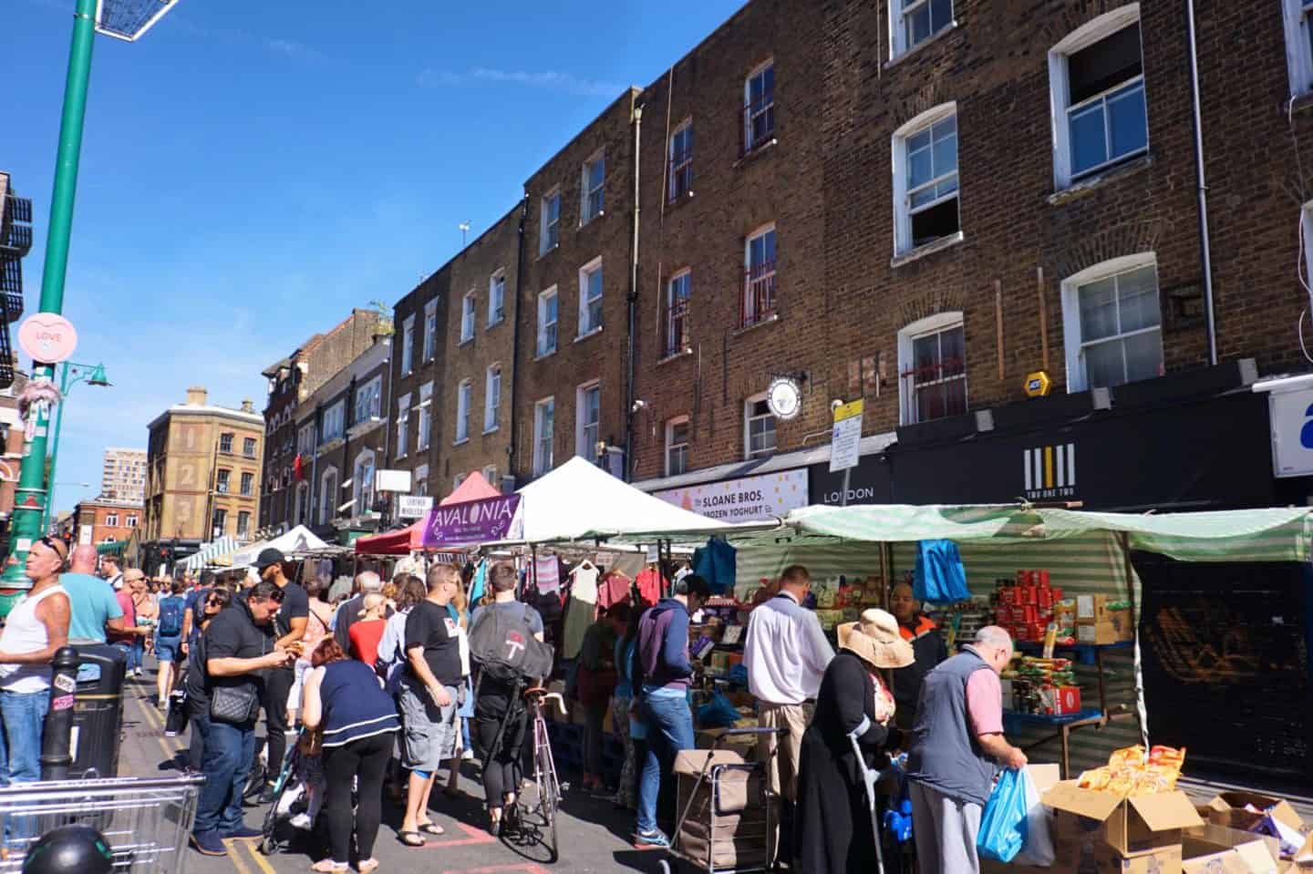 shoreditch on Sunday, Brick Lane Sunday Market