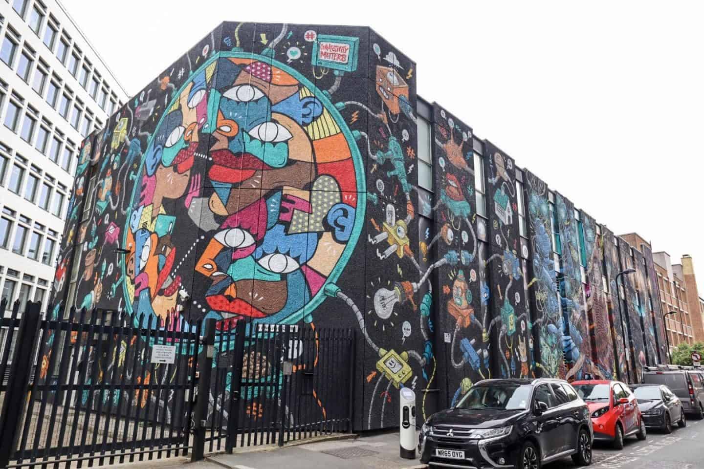 places to go in Shoreditch, Lane Street Art