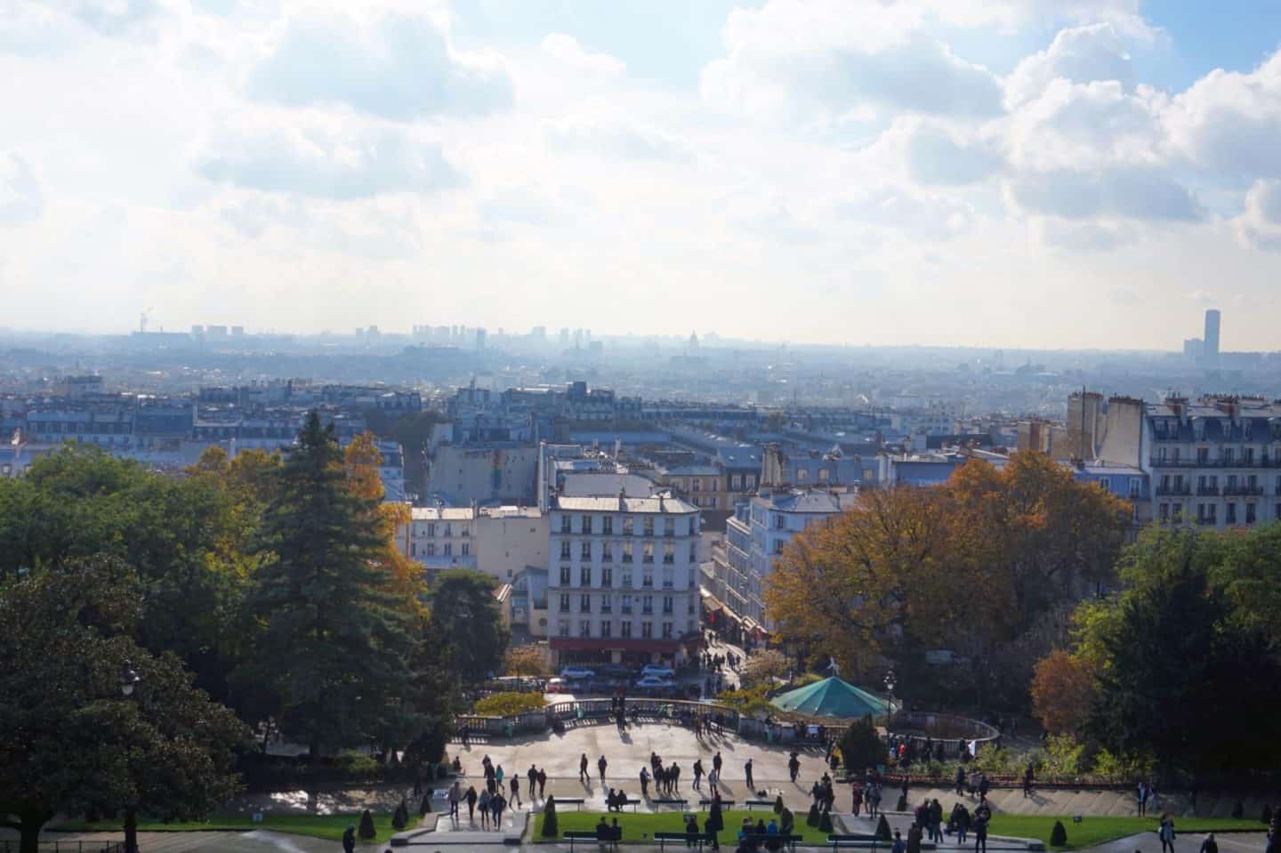 Walk Montmartre to Eiffel Tower Paris