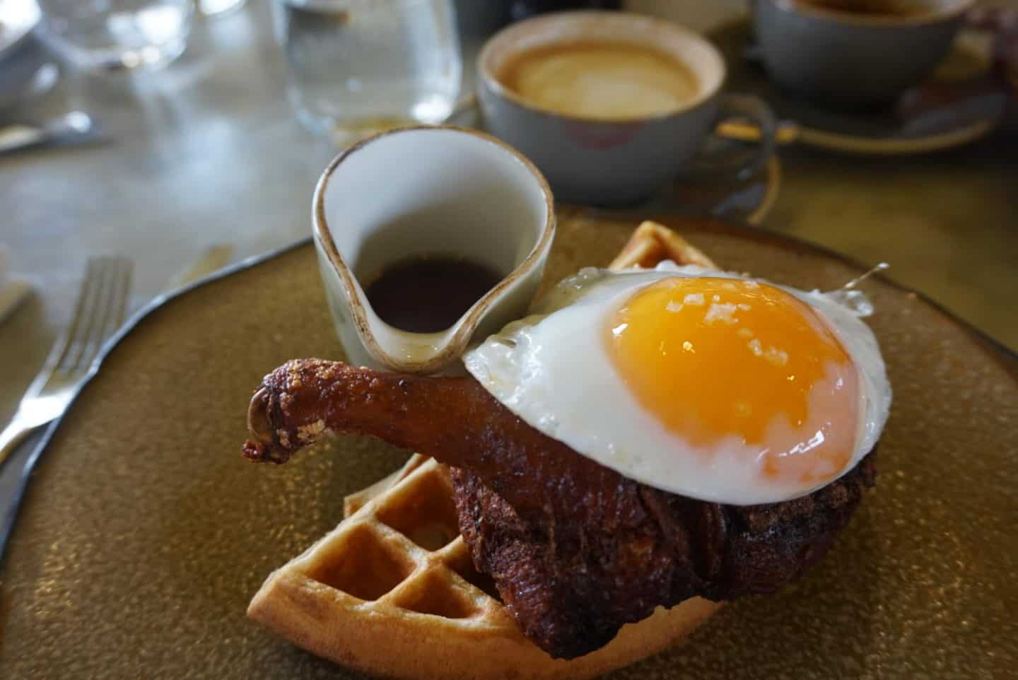 Brunch Spots London, Duck and Waffle