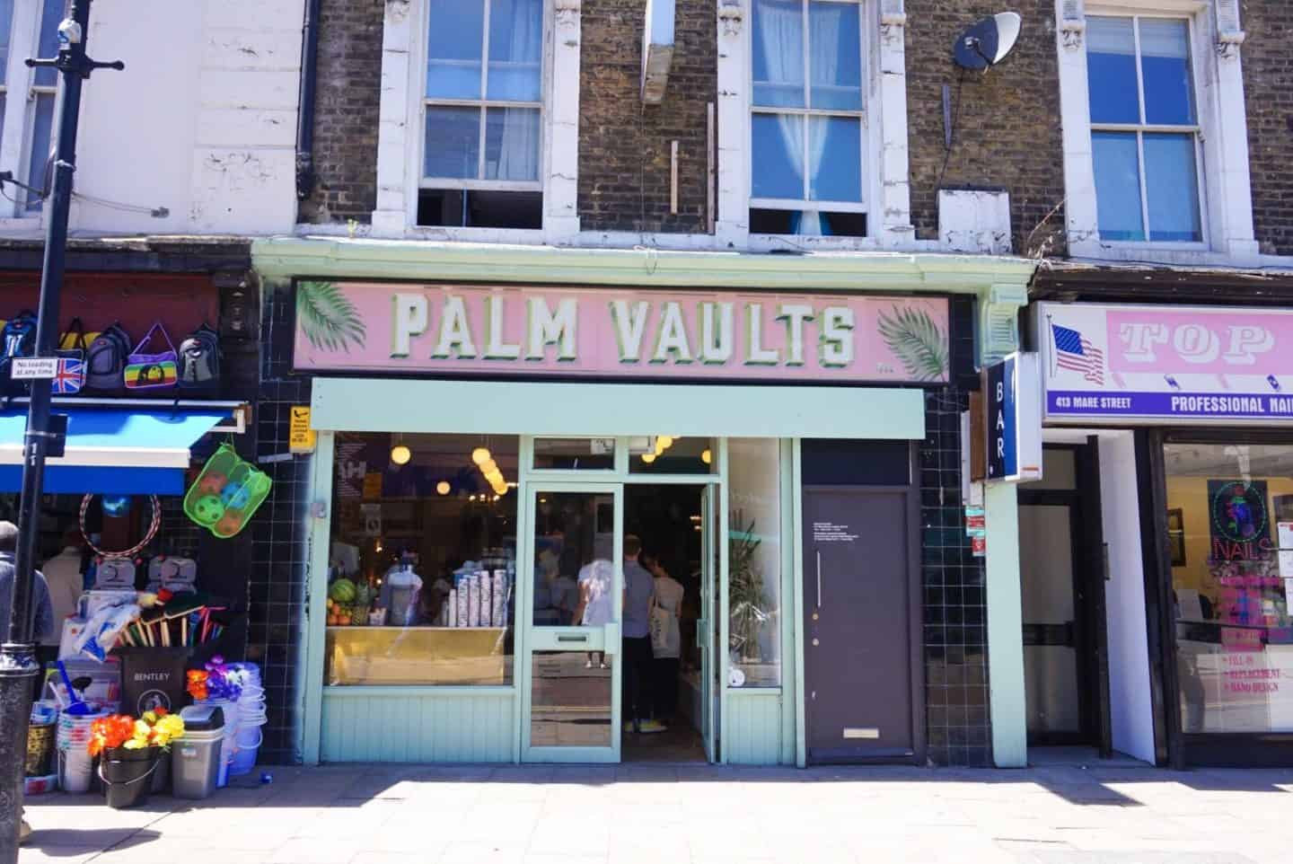 The Wandering Quinn Travel Blog london brunch palm vaults