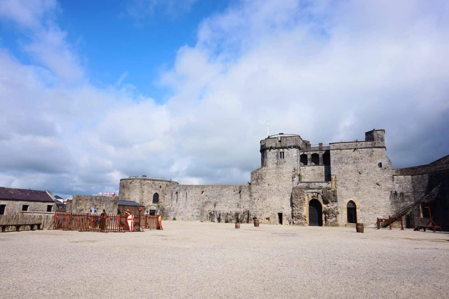 The Wandering Quinn Travel Blog what to do in Limerick, king johns castle inside limerick