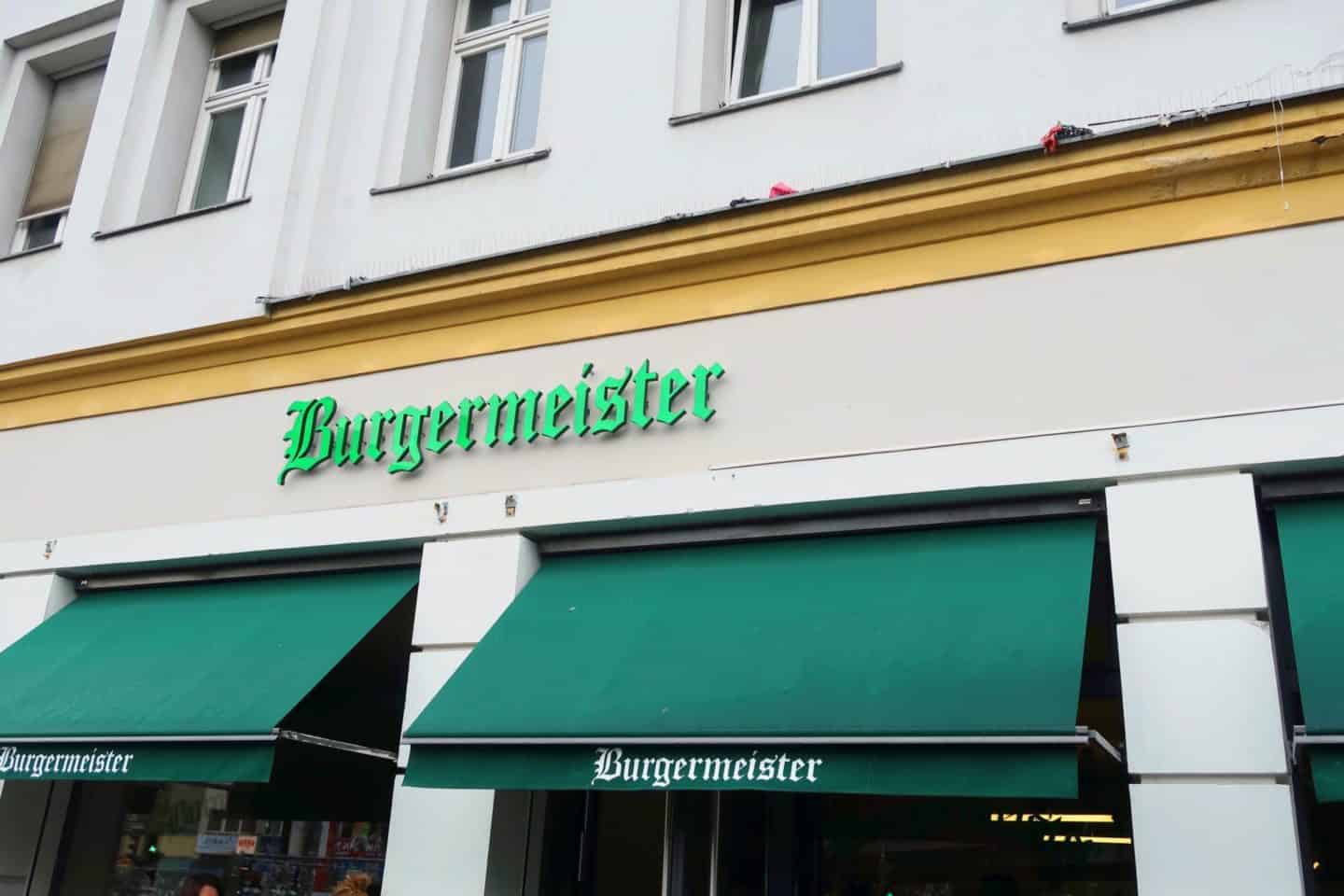 first time in Berlin, burgermeister best burger in germany
