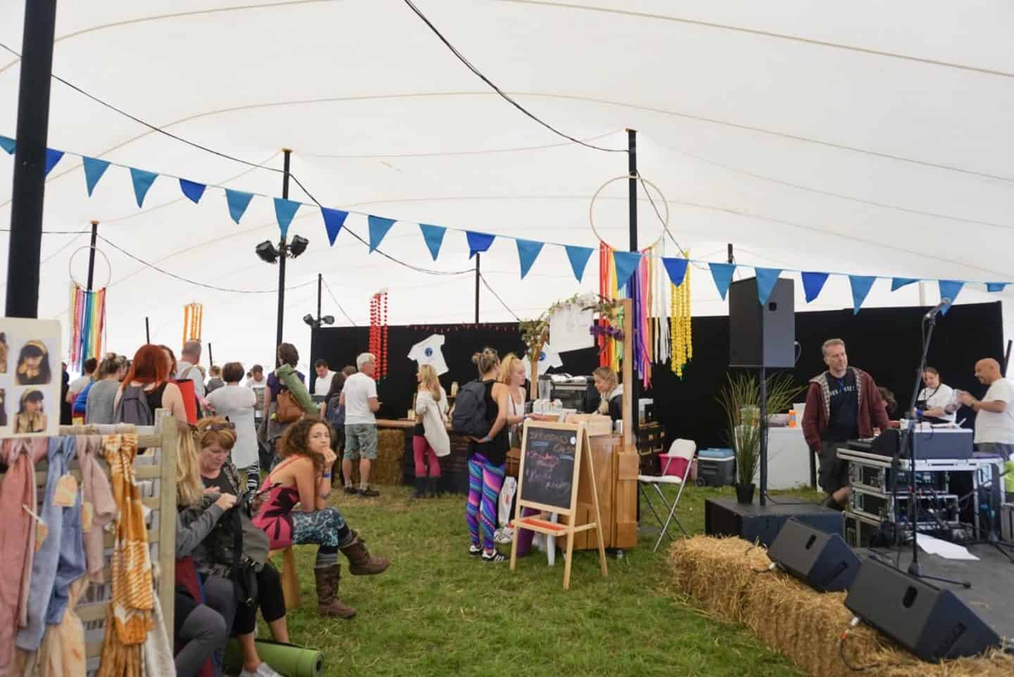 food tent soul circus festival