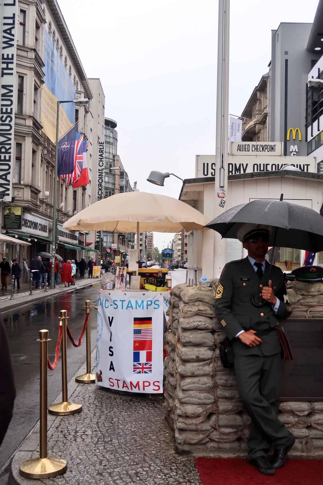 The Wandering Quinn Travel Blog first time in Berlin, berlin checkpoint charlie