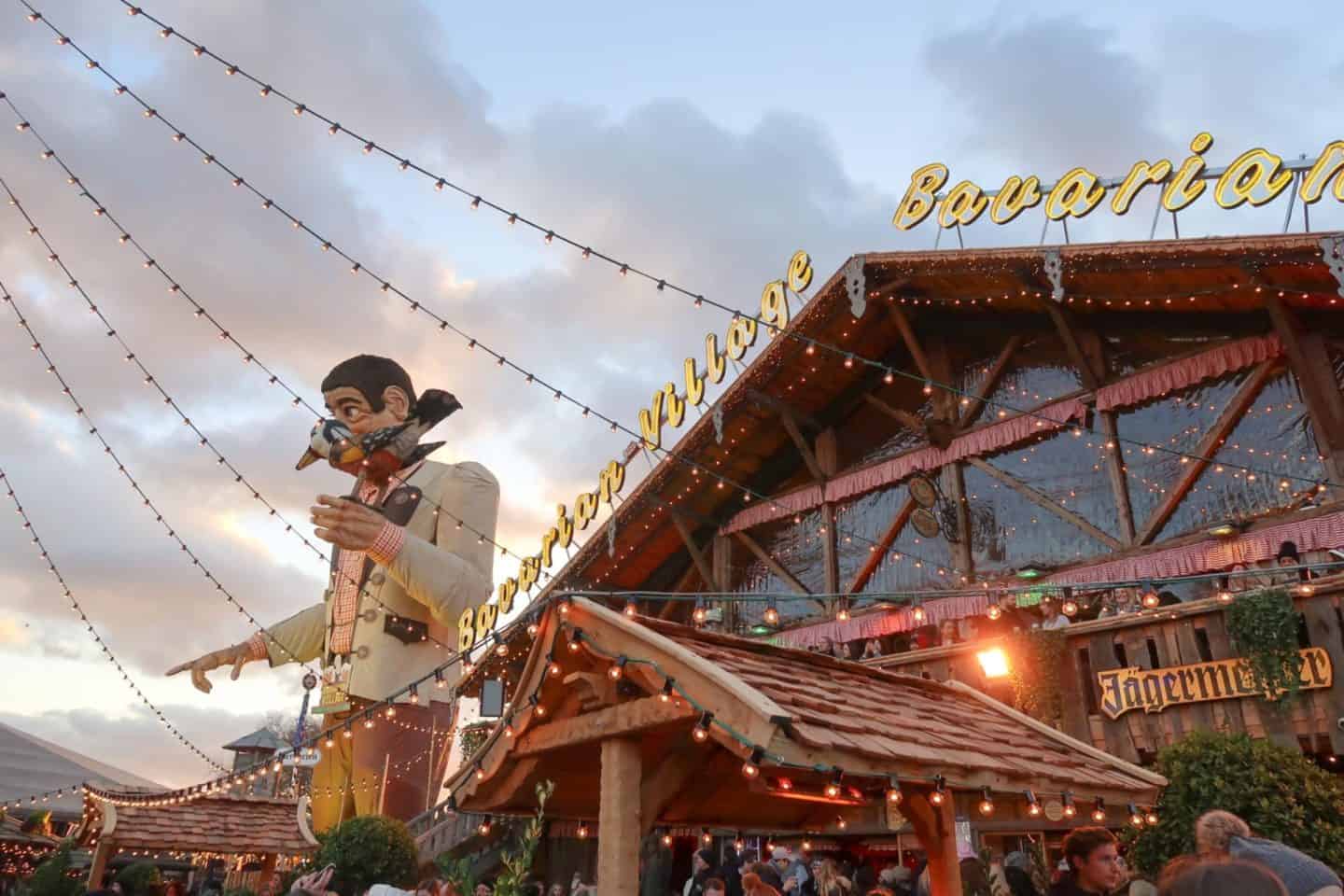 Christmas London Guide Walk winter wonderland bavarian village