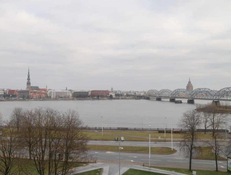 viewpoints in Riga, national library of Latvia