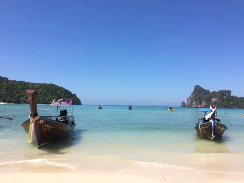 The Wandering Quinn Travel Blog 1 month Thailand itinerary, phi phi