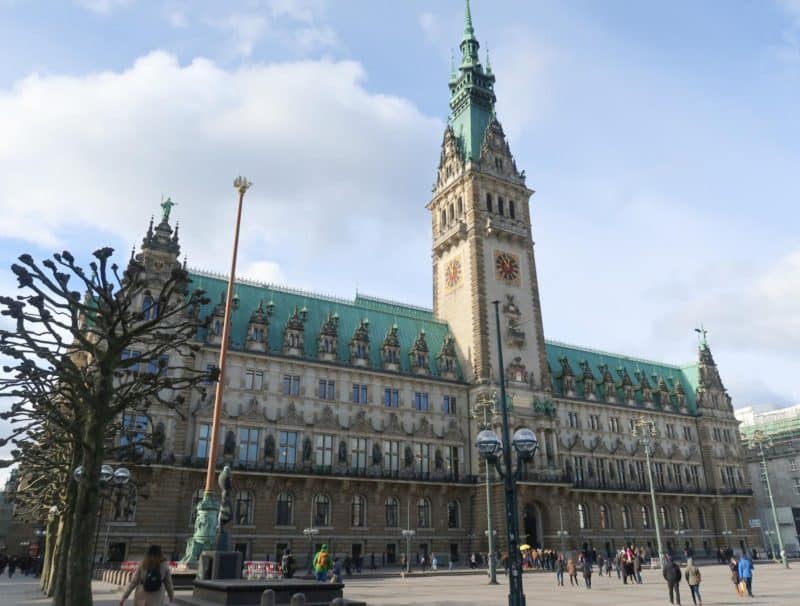 2 days in Hamburg, town hall