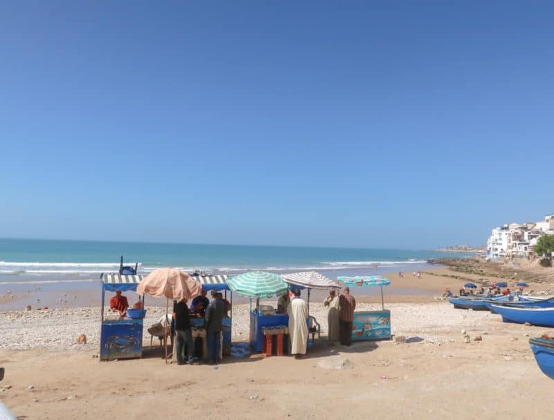 The Wandering Quinn Travel Blog Taghazout Morocco Village photo 