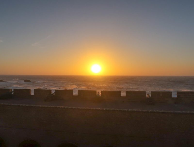 Sunset from Il Mare Restaurant Rooftop