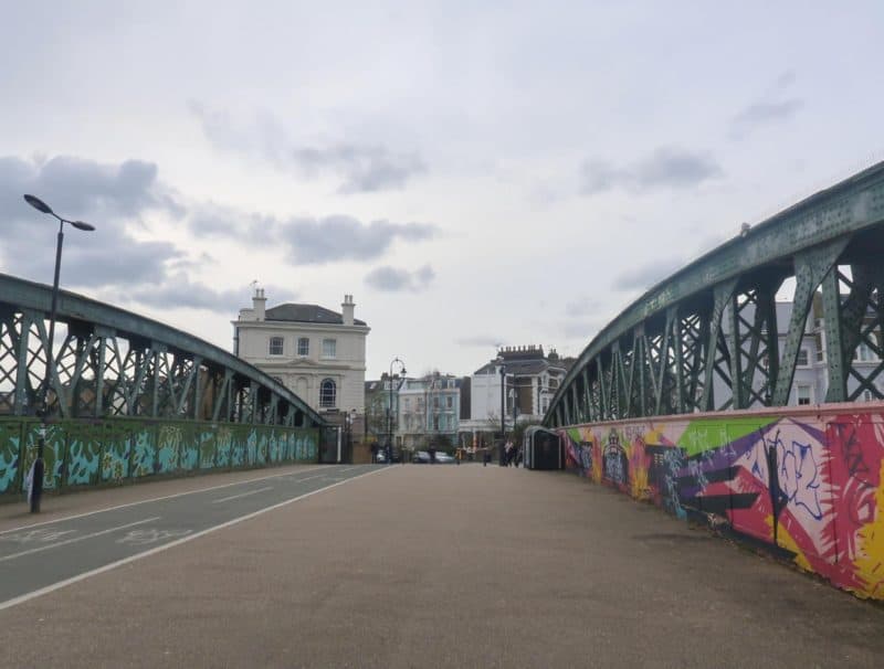 Regents Canal Walk, Primrose Hill Bridge