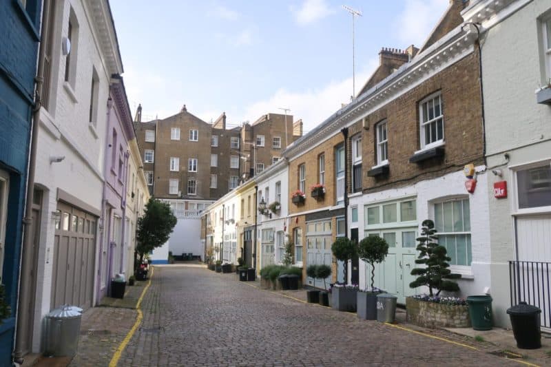 things to do in Kensington, London mews