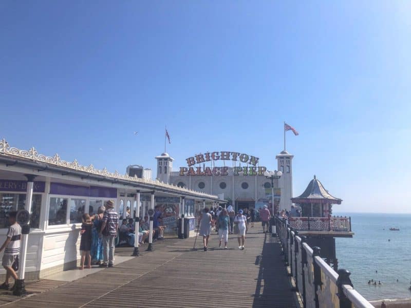 The Wandering Quinn Travel Blog Brighton Day Trip from London, brighton pier