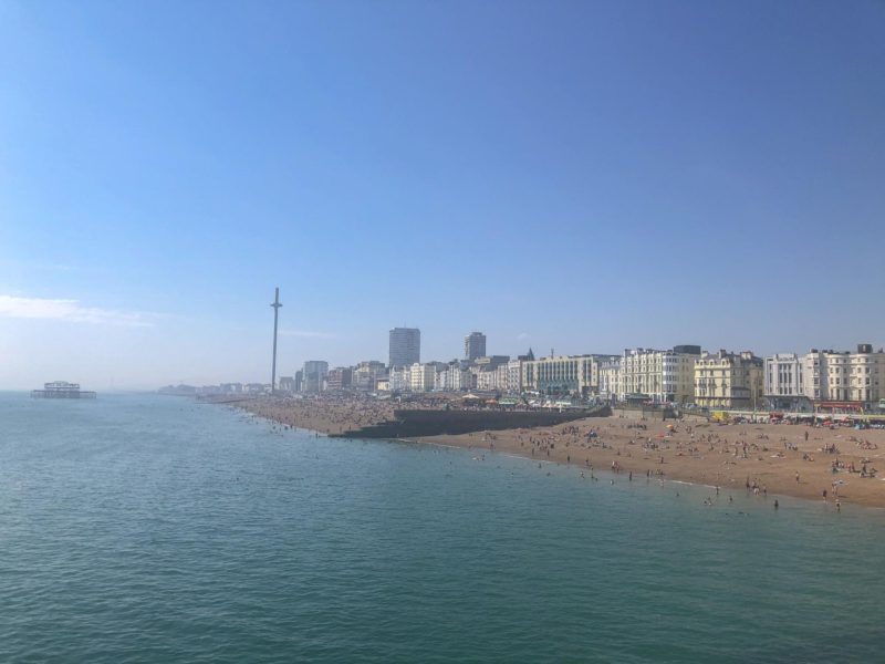 The Wandering Quinn Travel Blog Brighton Day Trip from London, Brighton i360 and Brighton Beach