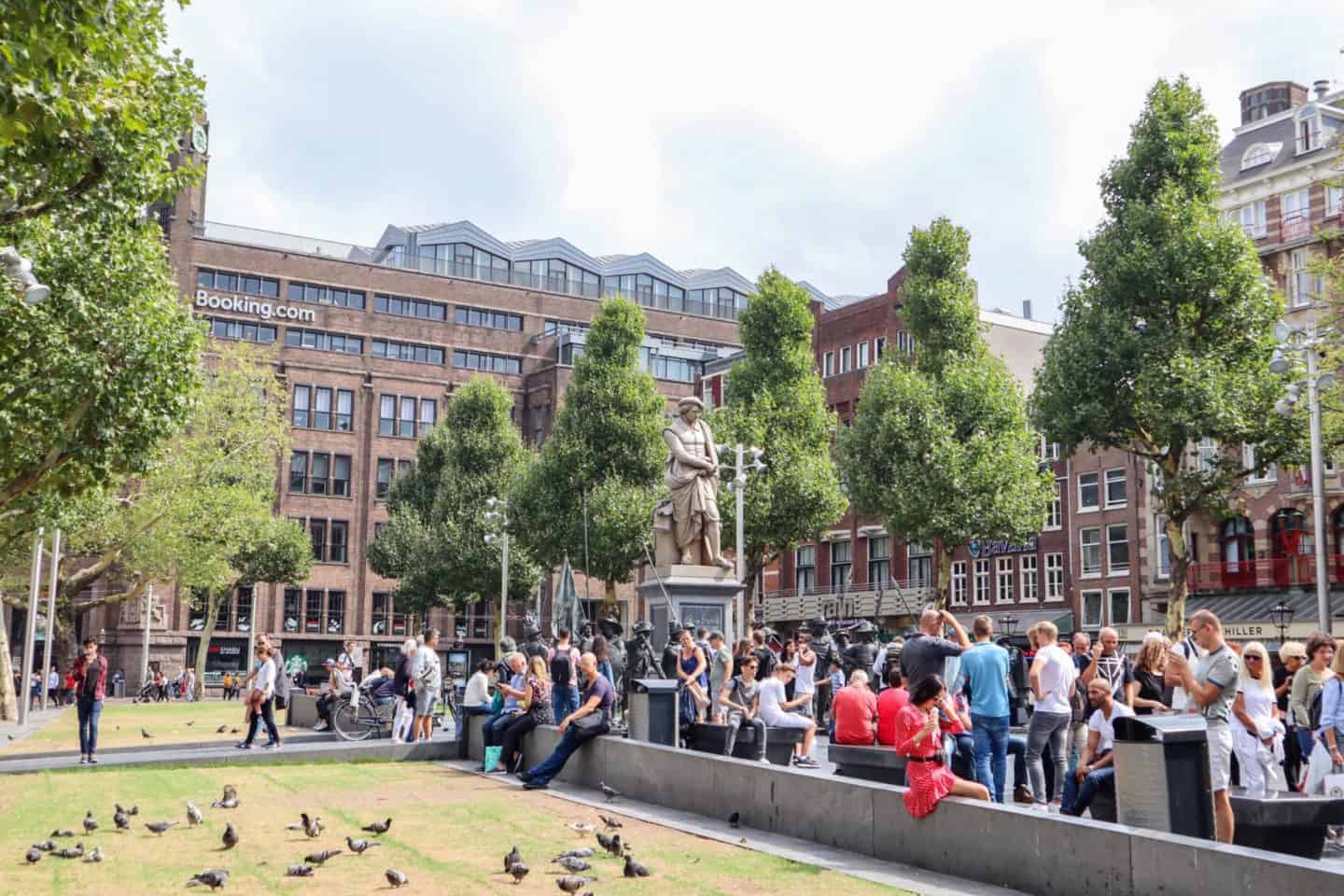 Amsterdam Central to Rijksmuseum, square