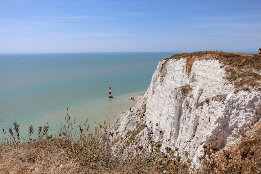 Seven Sisters Cliffs from London, Beachy Head lighthouse