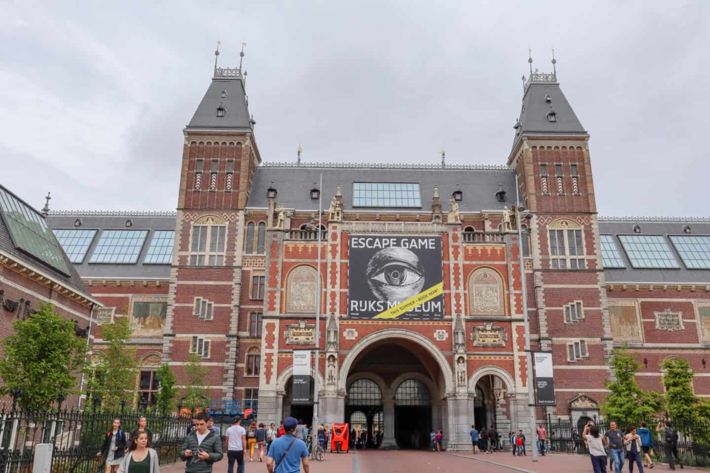 Amsterdam Central to Rijksmuseum, Amsterdam rijksmuseum 
