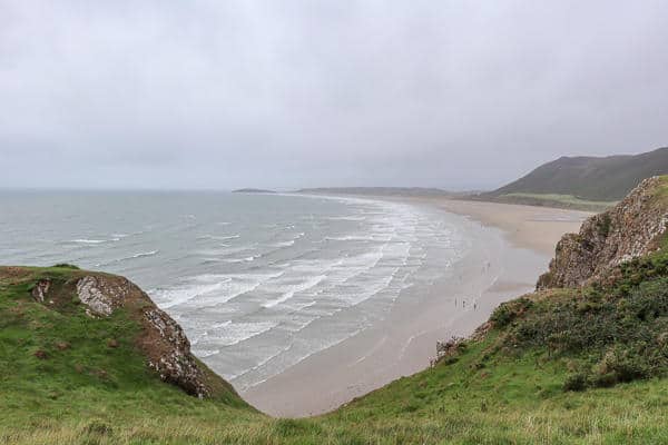 Rhossili Bay with Real Wales Tours
