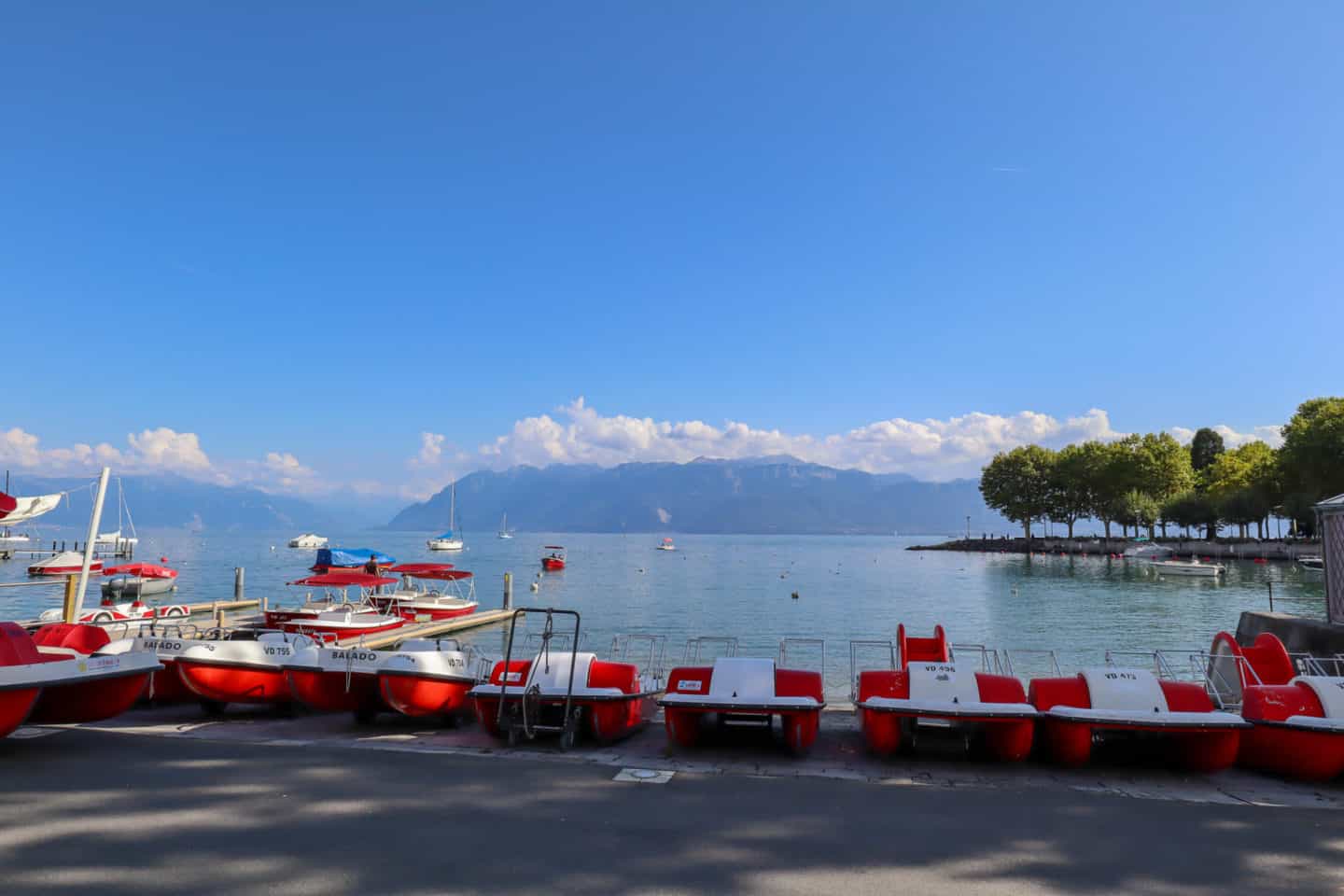 MMontreux to Lausanne, Lausanne to Montreux, lake geneva