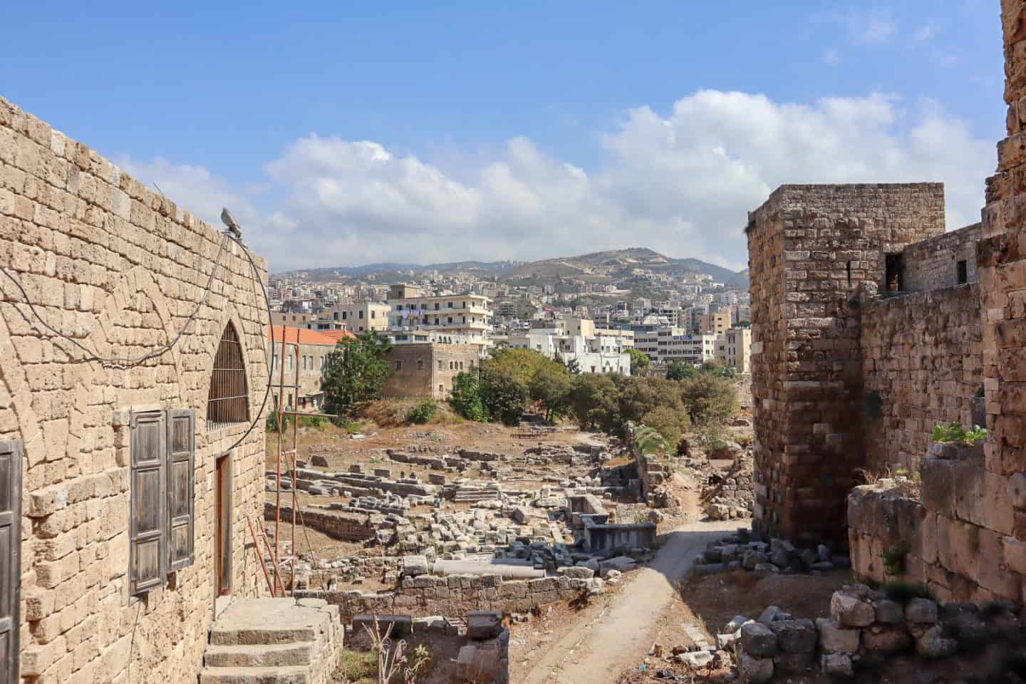 day trip to Byblos, byblos castle