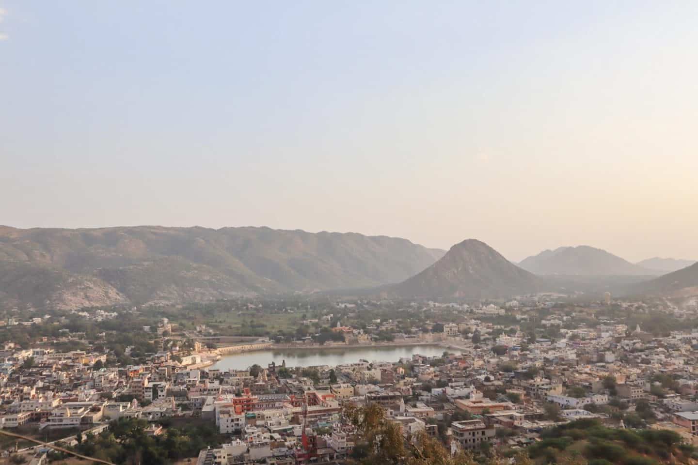 View of Pushkar from Pap Mochani Temple | things to do in Pushkar