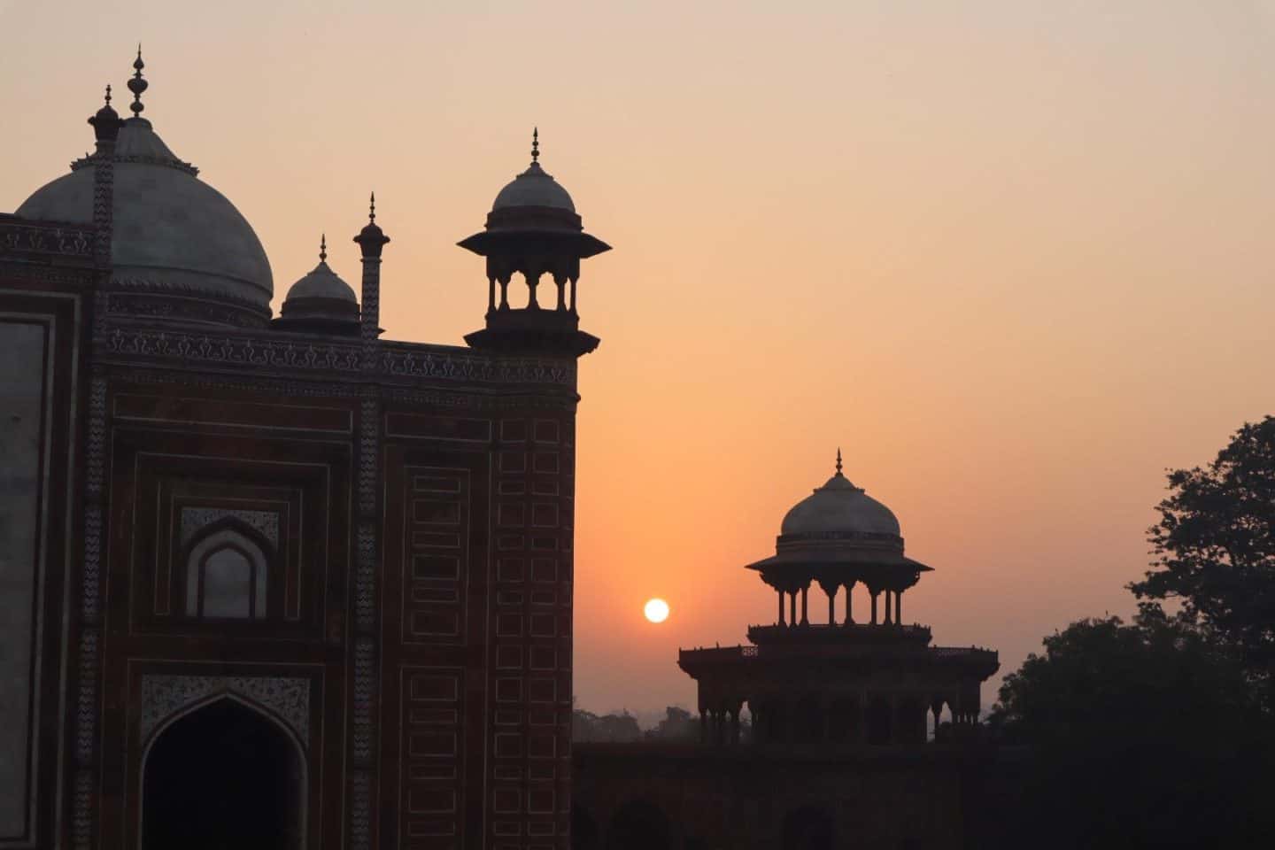 Taj Mahal Sunrise 