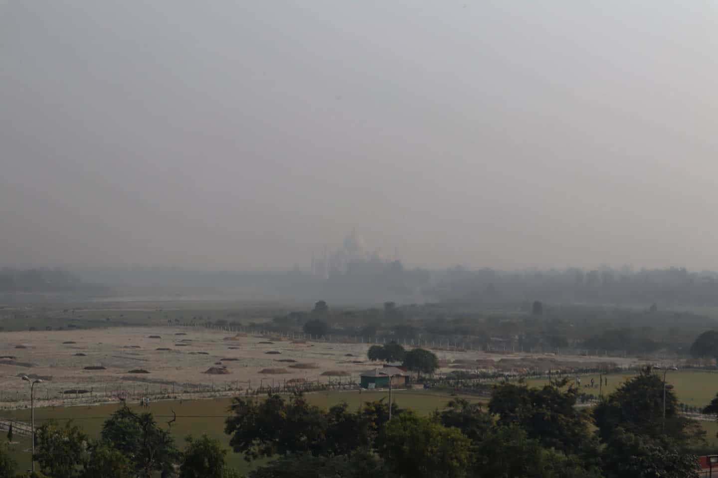 The Wandering Quinn Travel Blog Agra Fort Taj Mahal View