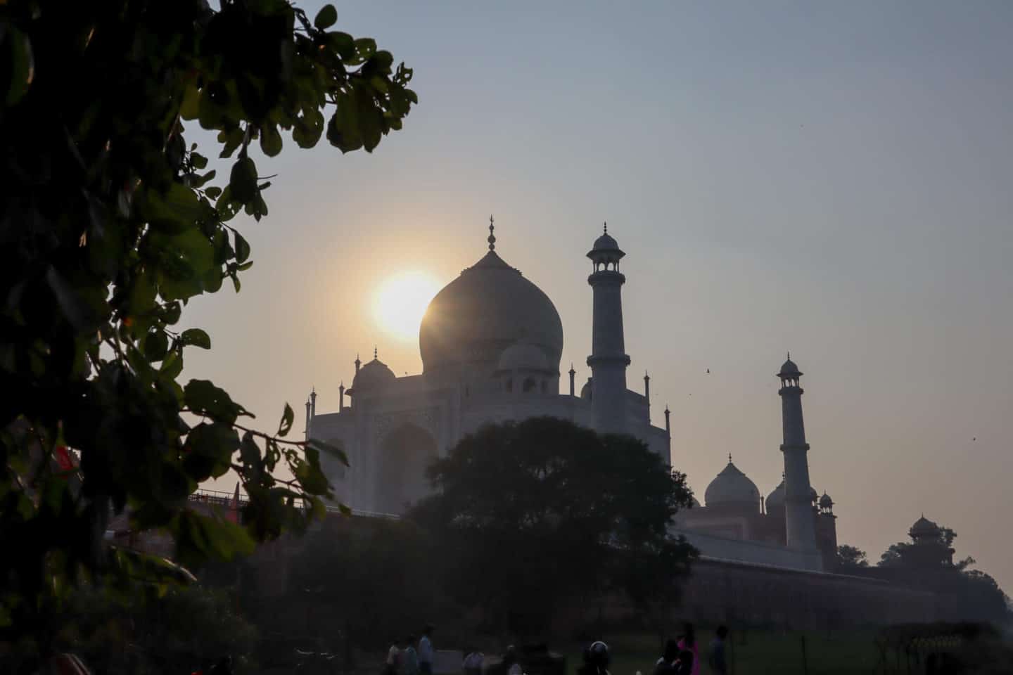 The Wandering Quinn Travel Blog East Side of Taj Mahal View