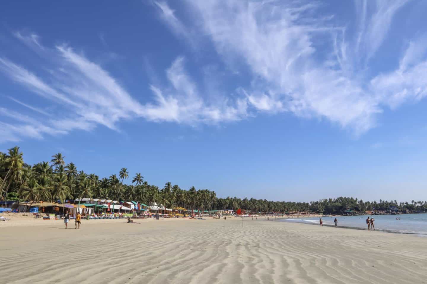 2 week south india itinerary, Palolem Beach Goa