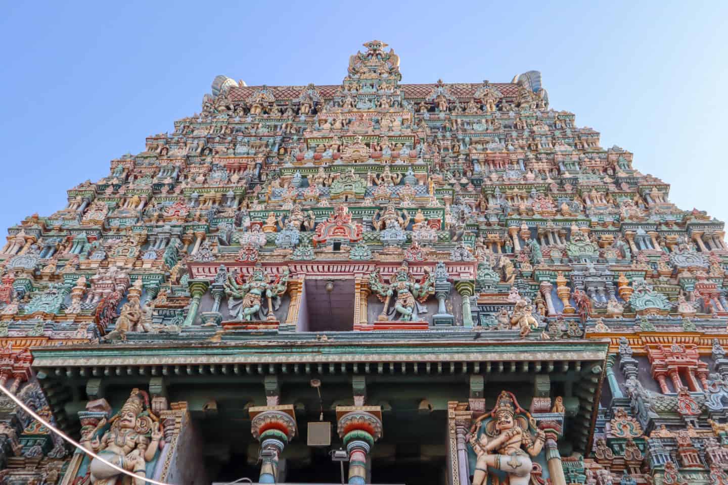 travel to South India, Sri Meenakshi Temple Madurai