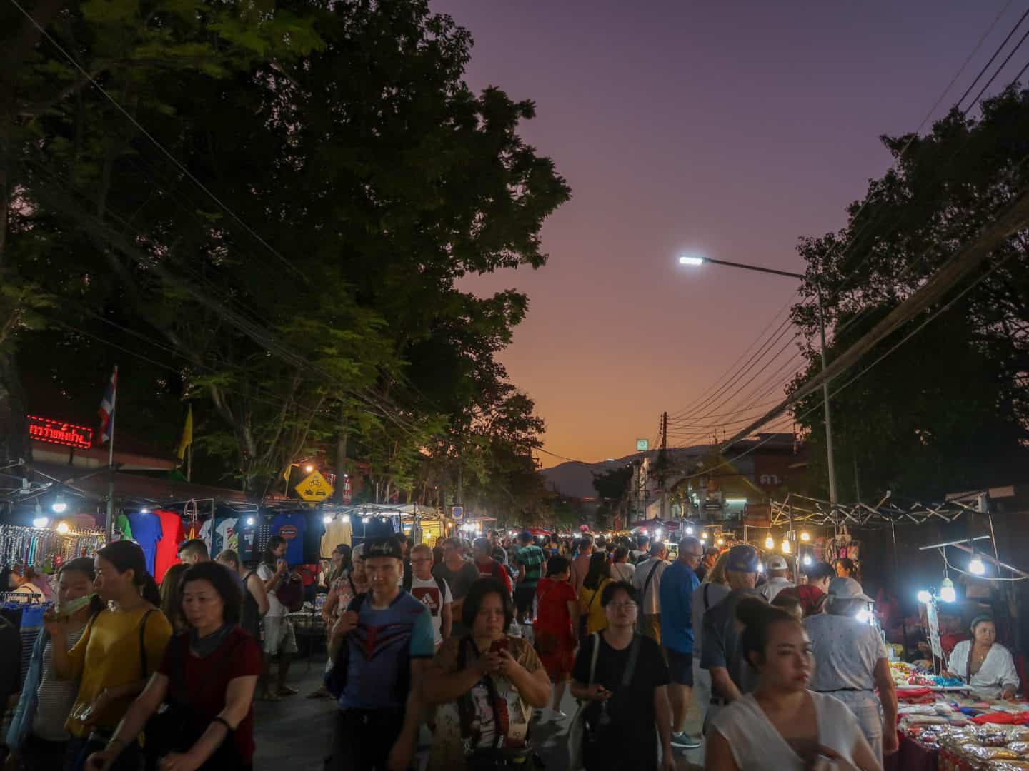 best things to do in Chiang Mai, sunday night market