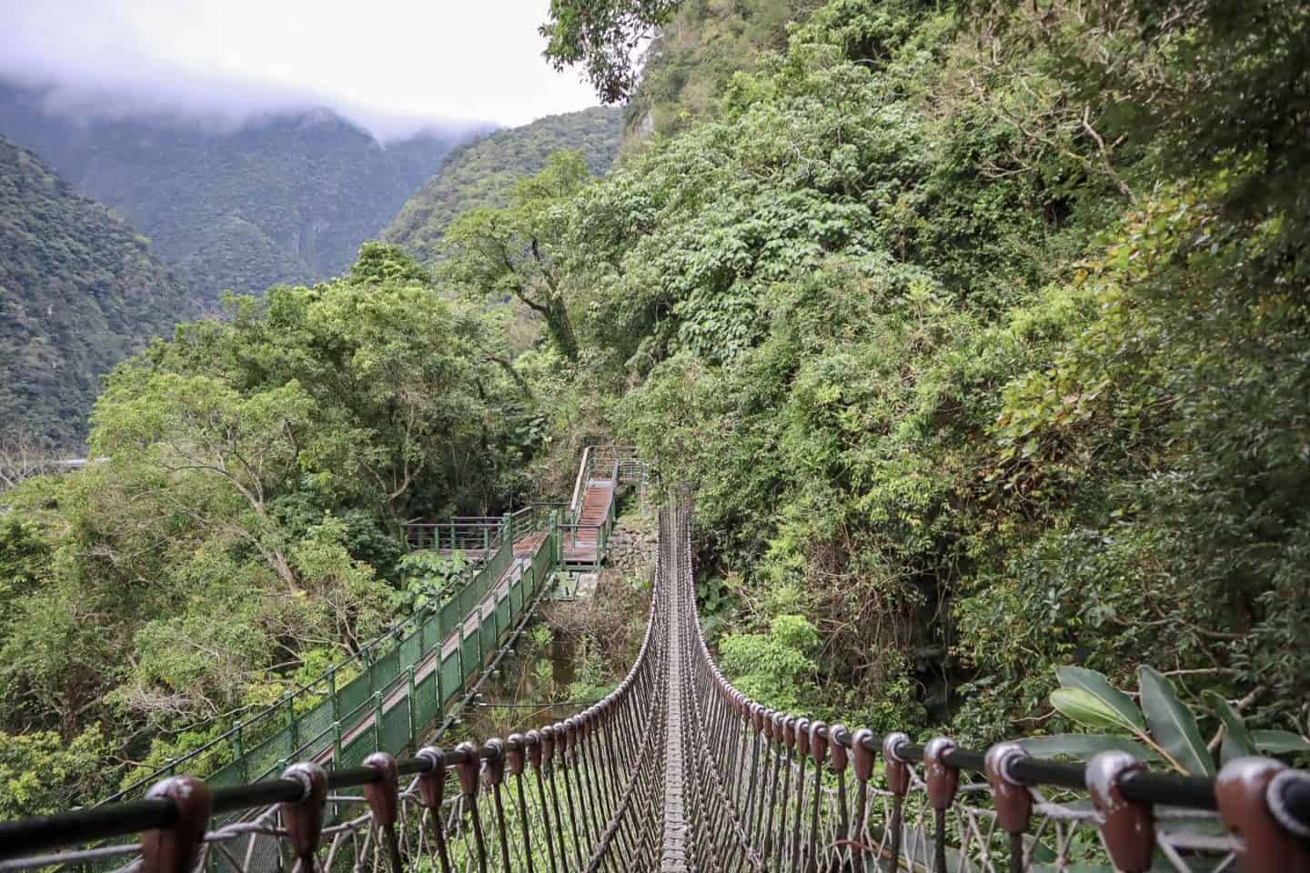 Hualien to Taroko Gorge, Taroko National Park Taiwan trail