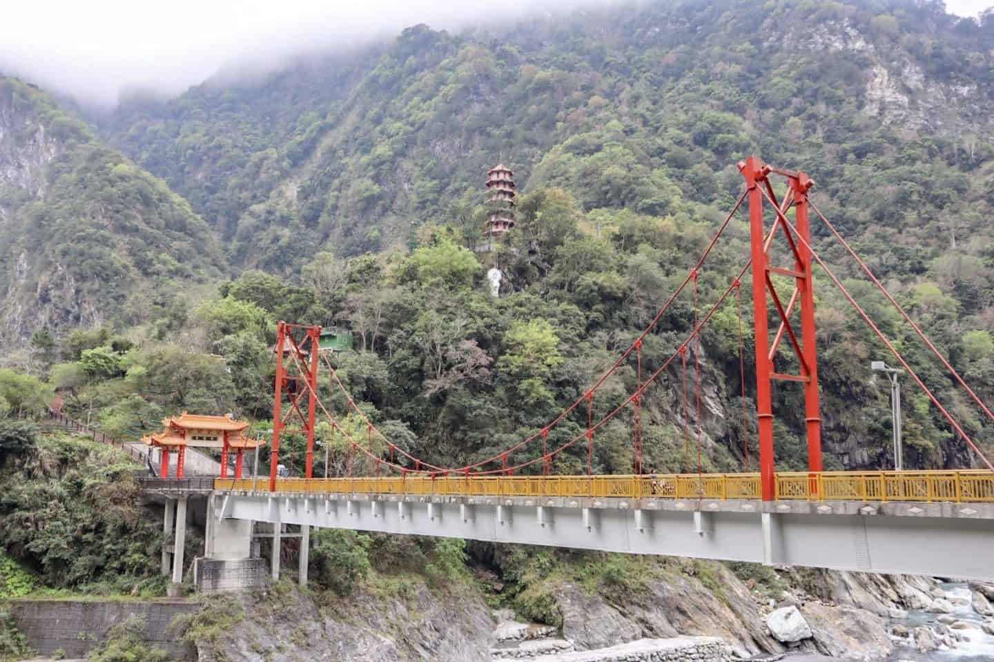 Hualien to Taroko Gorge, Taroko National Park Taiwan lushui trail