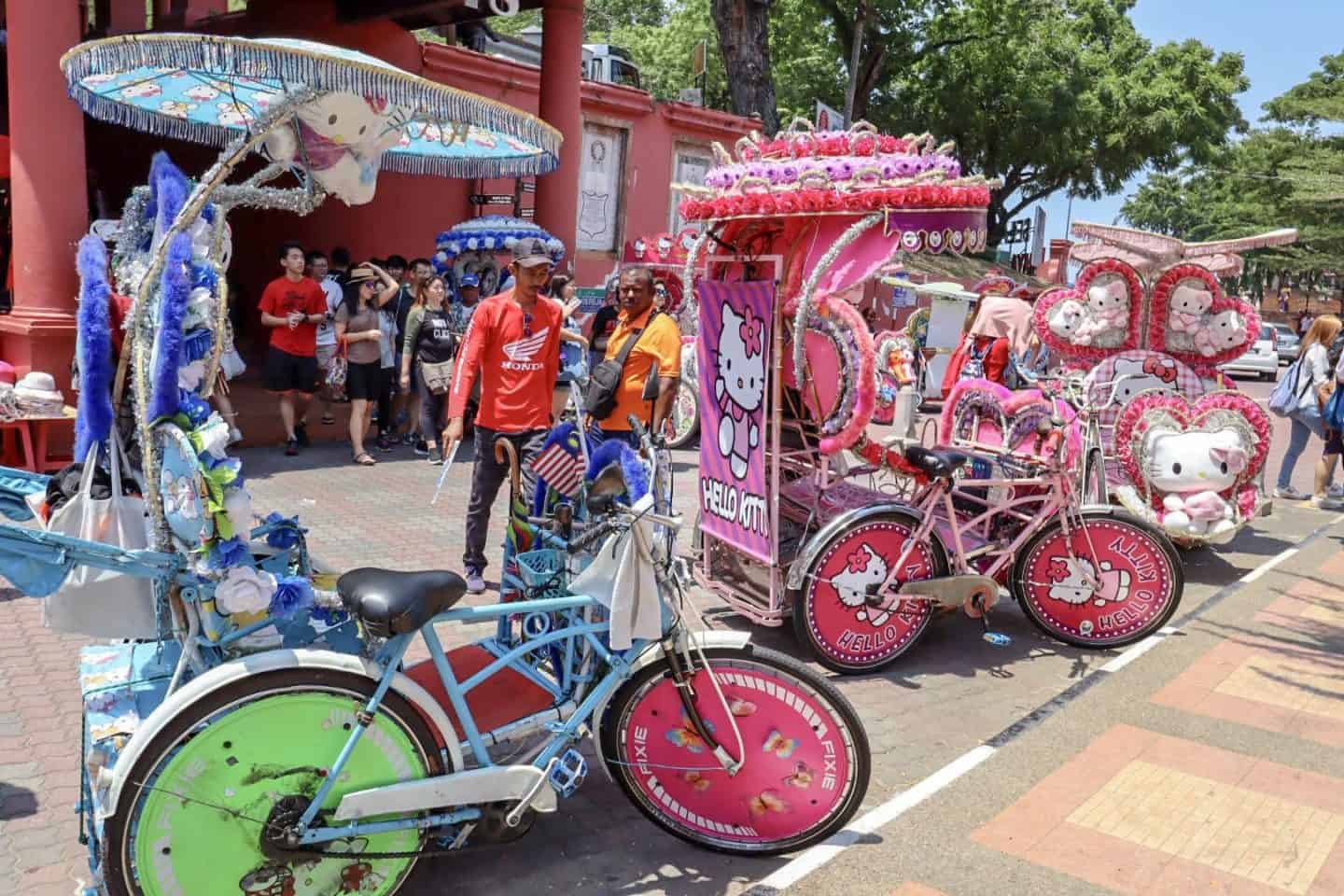things to do in Melaka Malaysia, tricycle