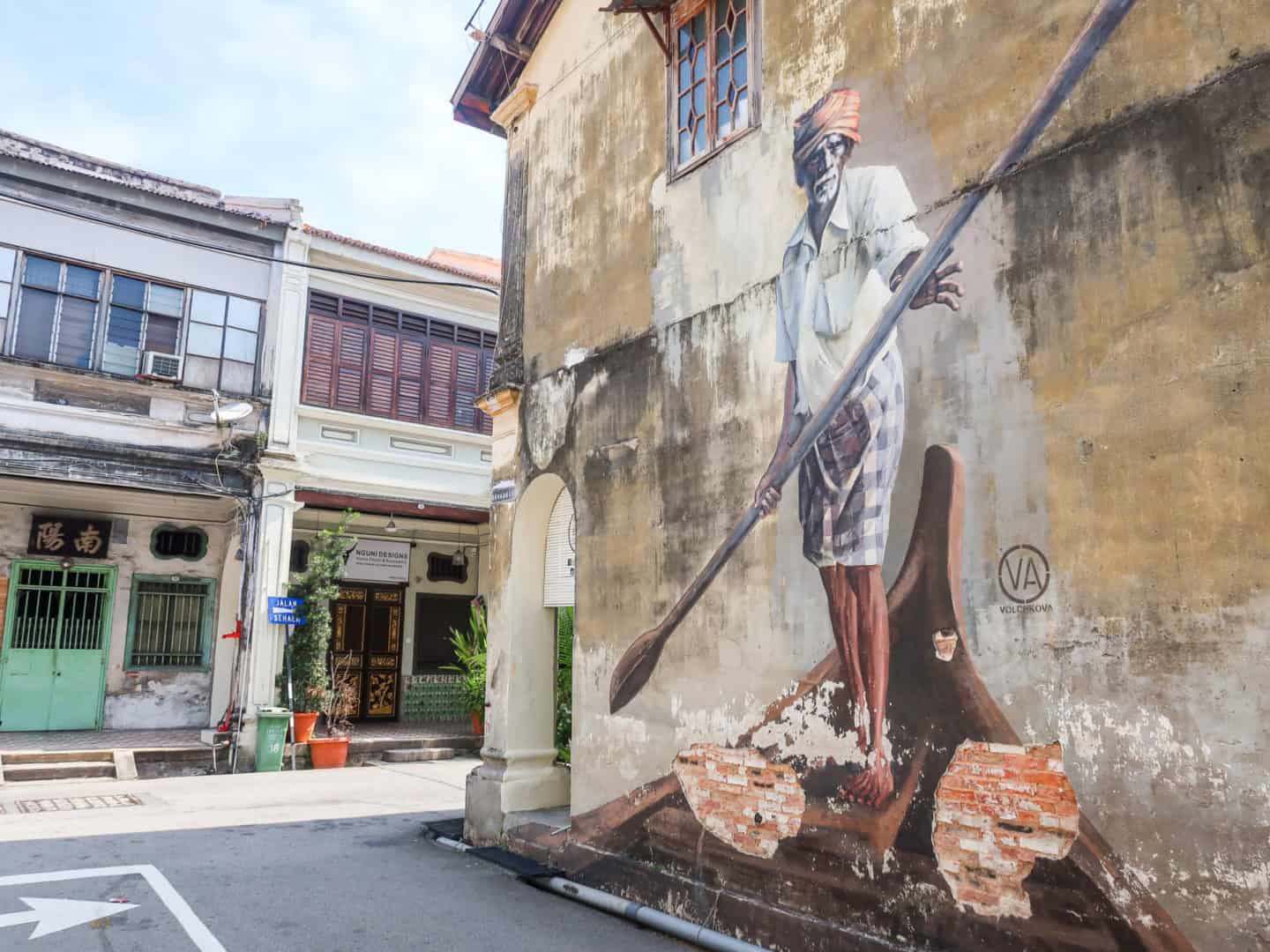 The Wandering Quinn Travel Blog Georgetown Penang Malaysia Guide famous street art | best places to travel in Asia December and January