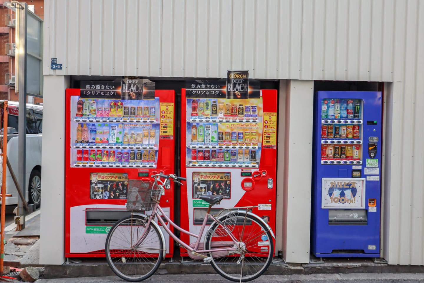 japan drinks vending machine