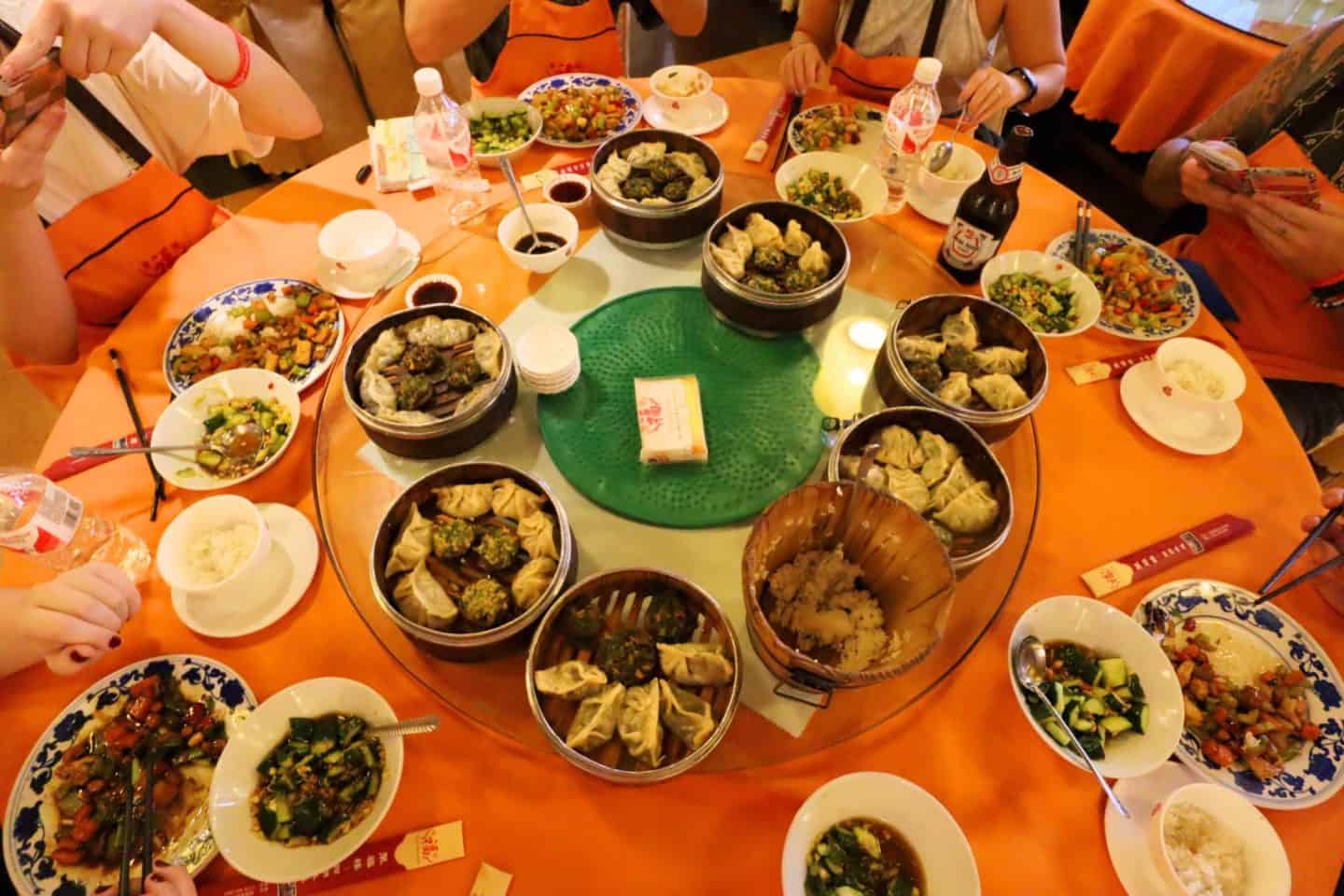 the dragon trip backpacking china tour food in china cost