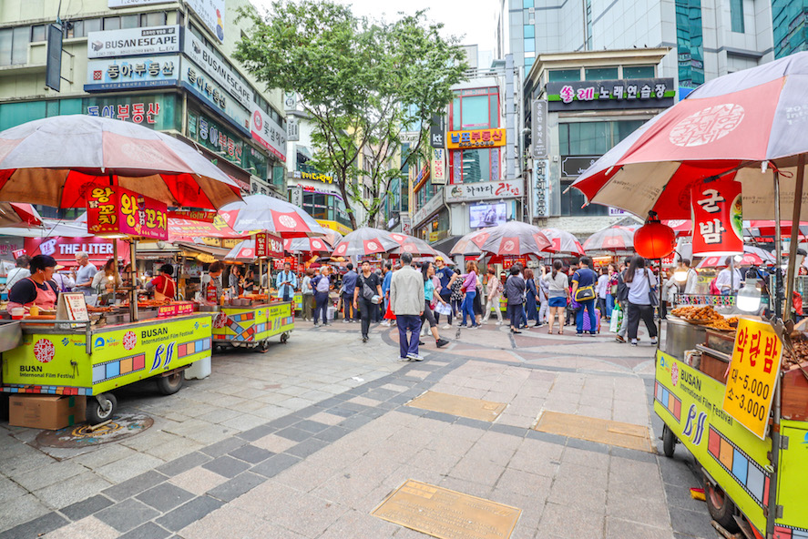 The Wandering Quinn Travel Blog Things to do in Busan, BIFF Square 